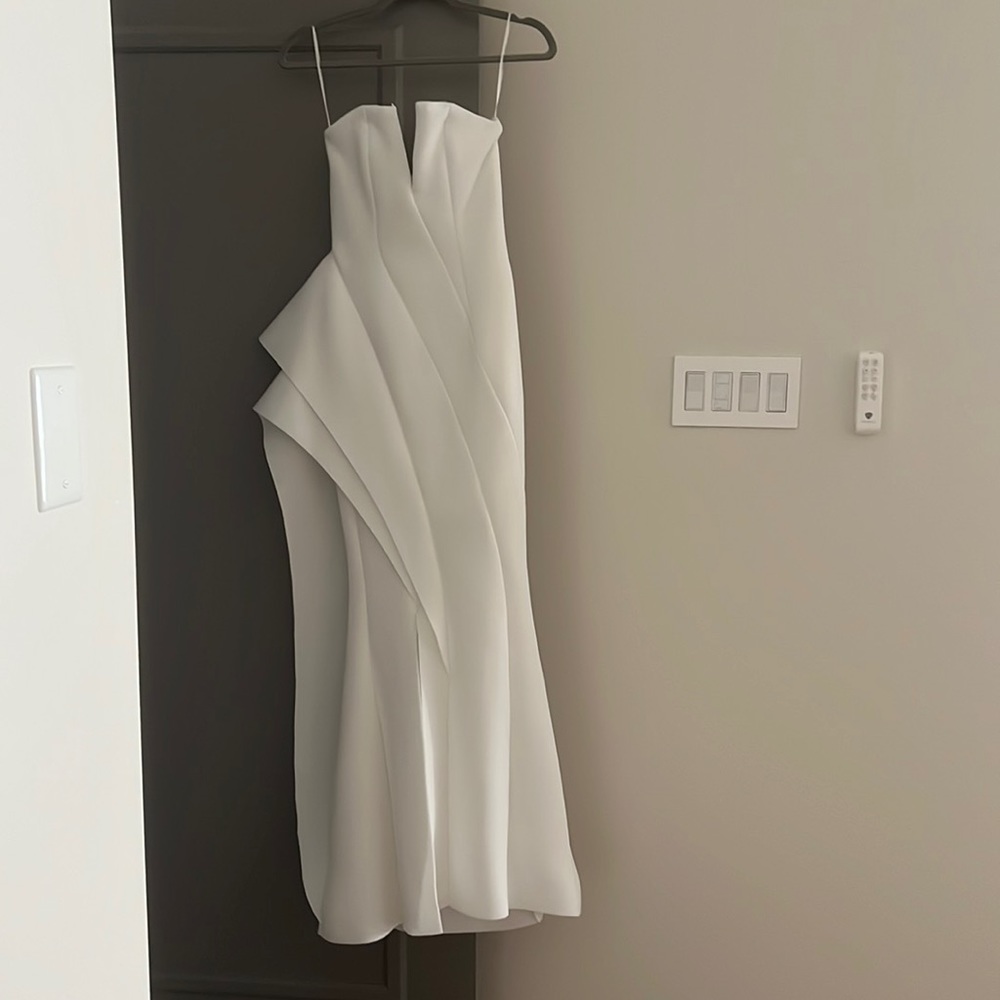 Beautiful Rehearsal Dinner Dress worn for only a few hours. Thicker material.